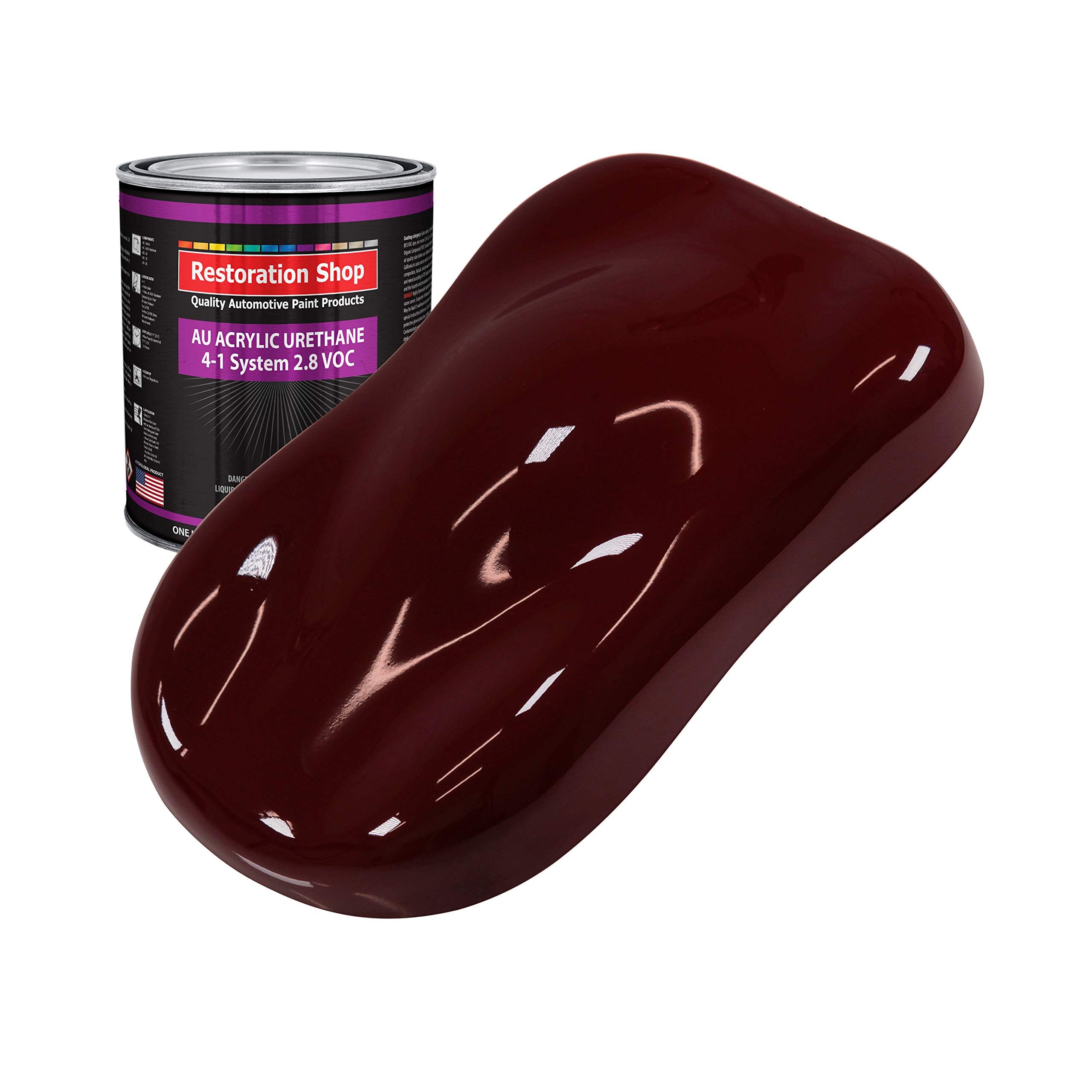 Amazon.com: Restoration Shop - Burgundy Acrylic Urethane Auto